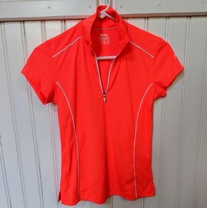Slazenger quarter zip athletic polo